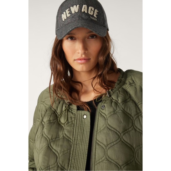 NWT Ba&sh Soho Jacket in Khaki - Picture 2 of 9